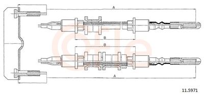 Trose, Stāvbremžu sistēma COFLE 11.5971