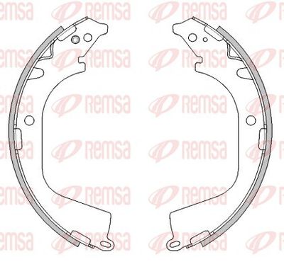 Тормозные колодки REMSA 4535.00