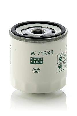 Масляный фильтр MANN-FILTER W 712/43