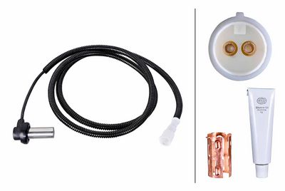 Датчик, частота вращения колеса HELLA 6PU 230 052-251