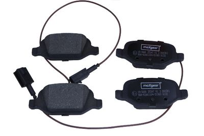 Bremžu uzliku kompl., Disku bremzes MAXGEAR 19-3660