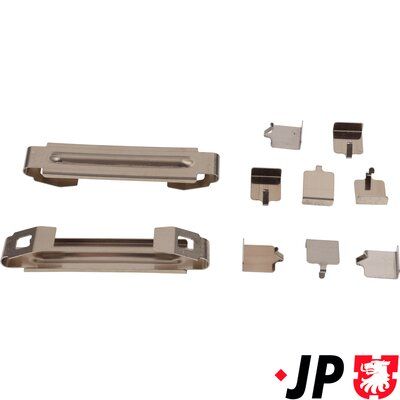 Комплектующие, колодки дискового тормоза JP GROUP 1164004710