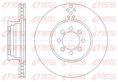 Тормозной диск REMSA 61489.10