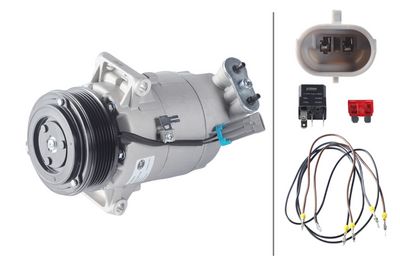 Компрессор, кондиционер HELLA 8FK 366 200-701
