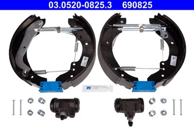 Bremžu loku komplekts ATE 03.0520-0825.3