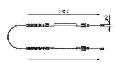 Trose, Stāvbremžu sistēma BOSCH 1 987 482 006