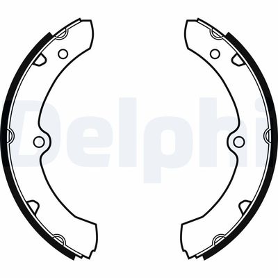 Bremžu loku komplekts DELPHI LS2146