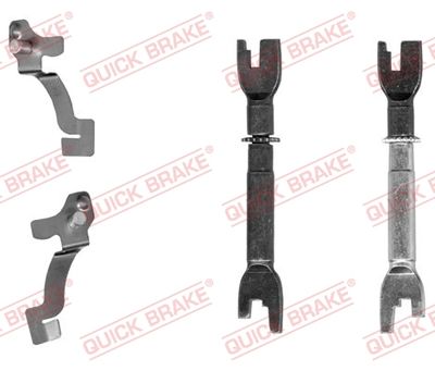 QUICK BRAKE 10853017 Regulatora komplekts, Trumuļu