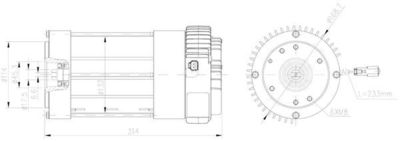 Elektromotors MAHLE MM 432