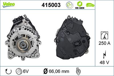 Starteris-ģenerators VALEO 415003