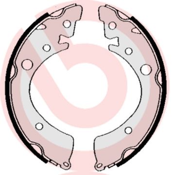 Bremžu loku komplekts BREMBO S 28 504
