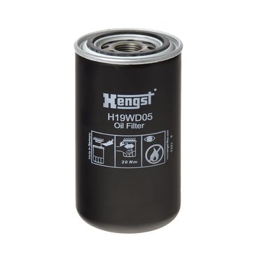 Hidrofiltrs, Automātiskā pārnesumkārba HENGST FILTER H19WD05