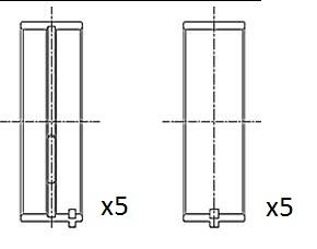 Подшипник коленвала FAI AutoParts BM1007-025