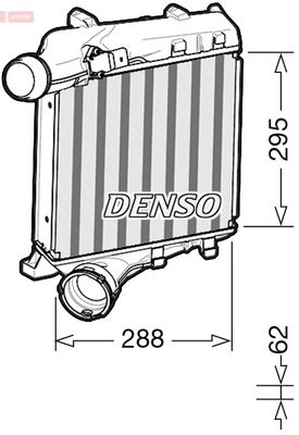 Интеркулер DENSO DIT28020