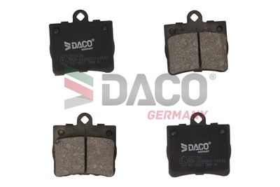 Bremžu uzliku kompl., Disku bremzes DACO 323334
