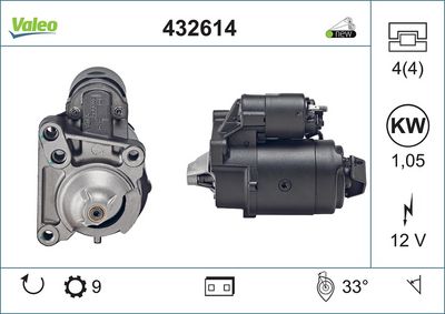 Starteris VALEO 432614