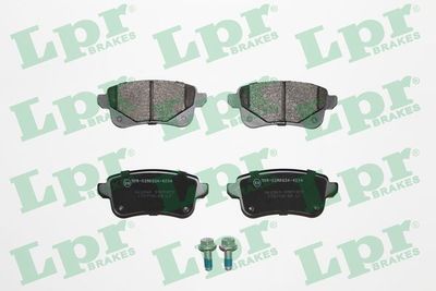 Комплект тормозных колодок, дисковый тормоз LPR 05P1979