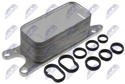 масляный радиатор, двигательное масло NTY CCL-CH-019