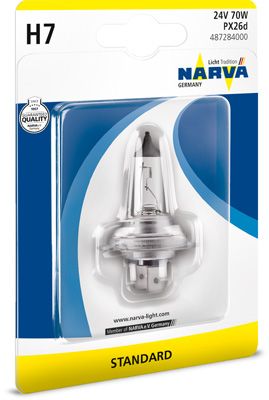 Kvēlspuldze, Tālās gaismas lukturis NARVA 487284000