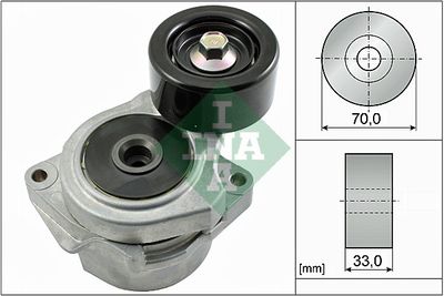 Siksnas spriegotājs, Ķīļsiksna Schaeffler INA 534 0536 10