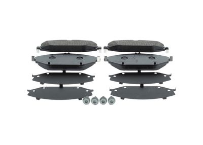 Bremžu uzliku kompl., Disku bremzes BOSCH 0 986 460 129