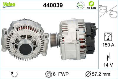 Генератор VALEO 440039