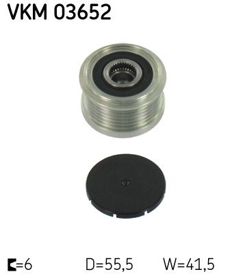 Механизм свободного хода генератора SKF VKM 03652