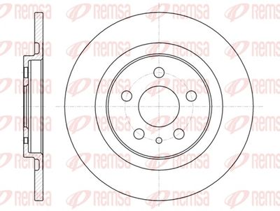 Тормозной диск REMSA 6736.00