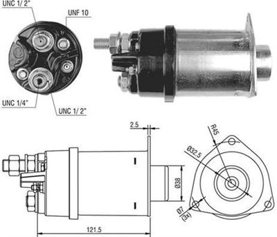 Ievilcējrelejs, Starteris MAGNETI MARELLI 940113050523