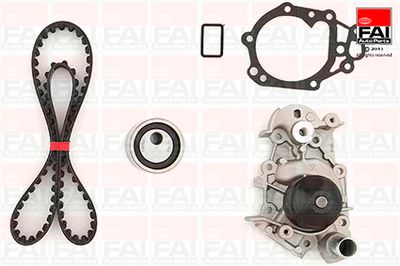 Ūdenssūknis + Zobsiksnas komplekts FAI AutoParts TBK88-6124