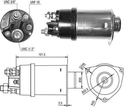Ievilcējrelejs, Starteris MAGNETI MARELLI 940113050524