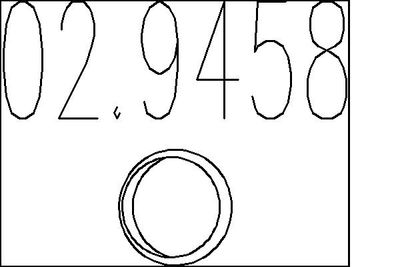 Blīve, Izplūdes caurule MTS 02.9458