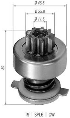 Zobrats, Starteris MAGNETI MARELLI 940113020115