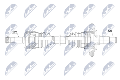 Приводной вал NTY NPW-ME-217
