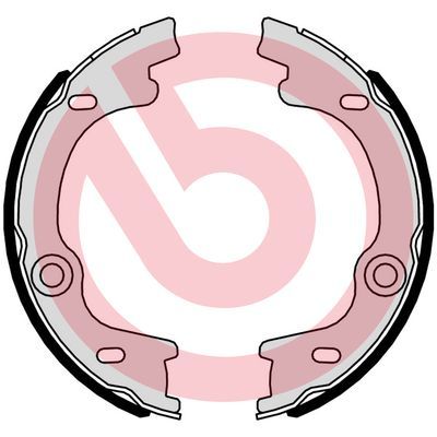 Bremžu loku kompl., Stāvbremze BREMBO S 30 545