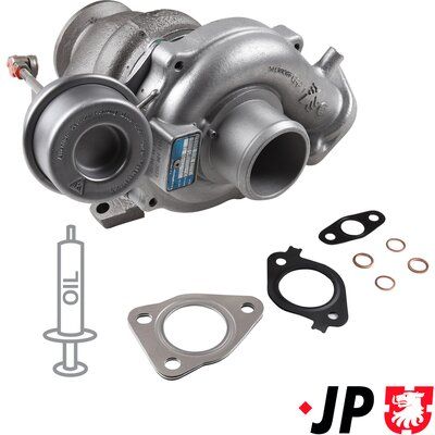 Kompresors, Turbopūte JP GROUP 3317400800