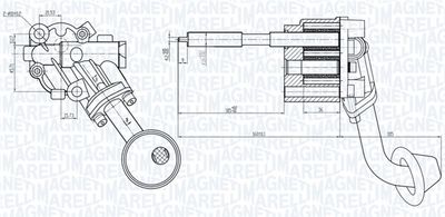 Масляный насос MAGNETI MARELLI 351516000057