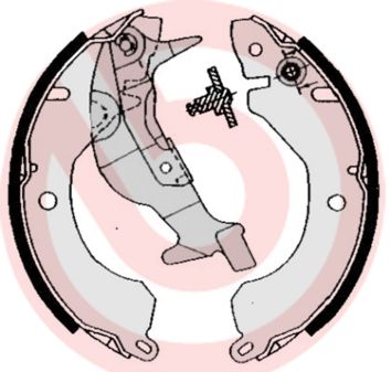 Комплект тормозных колодок BREMBO S 54 508