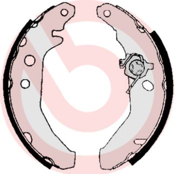 Bremžu loku komplekts BREMBO S 24 516