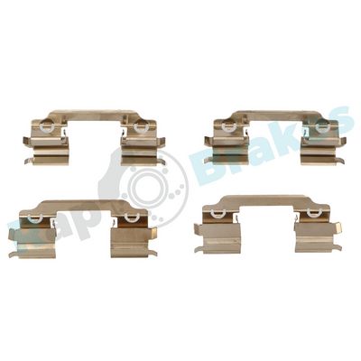 Комплектующие, колодки дискового тормоза RAP BRAKES R-U0175