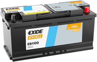 Стартерная аккумуляторная батарея EXIDE EB1100
