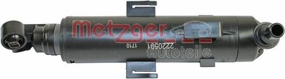 Распылитель воды для чистки, система очистки фар METZGER 2220591