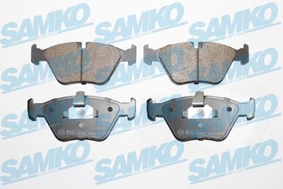 Комплект тормозных колодок, дисковый тормоз SAMKO 5SP649