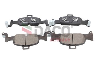 klocki ham. Audi A4 B9 15-, A5 II 16-, A6 C8 18-, A7 17-, Q5 16-, PRZÓD DACO 320217