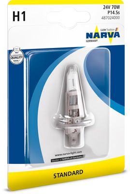 Лампа накаливания, фара дальнего света NARVA 487024000