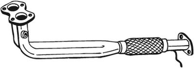 Труба выхлопного газа BOSAL 823-833