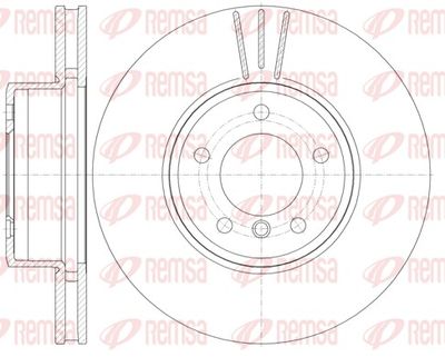 Тормозной диск REMSA 6853.10