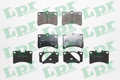 Bremžu uzliku kompl., Disku bremzes LPR 05P1035