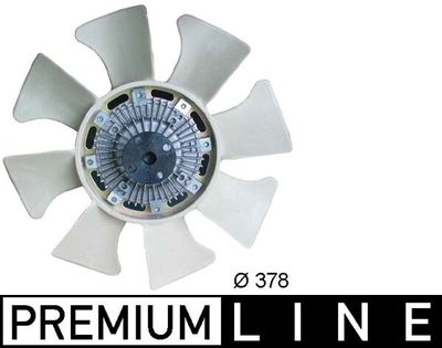 Ventilators, Motora dzesēšanas sistēma MAHLE CFF 452 000P