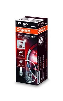 Kvēlspuldze, Tālās gaismas lukturis ams-OSRAM 64151NBU